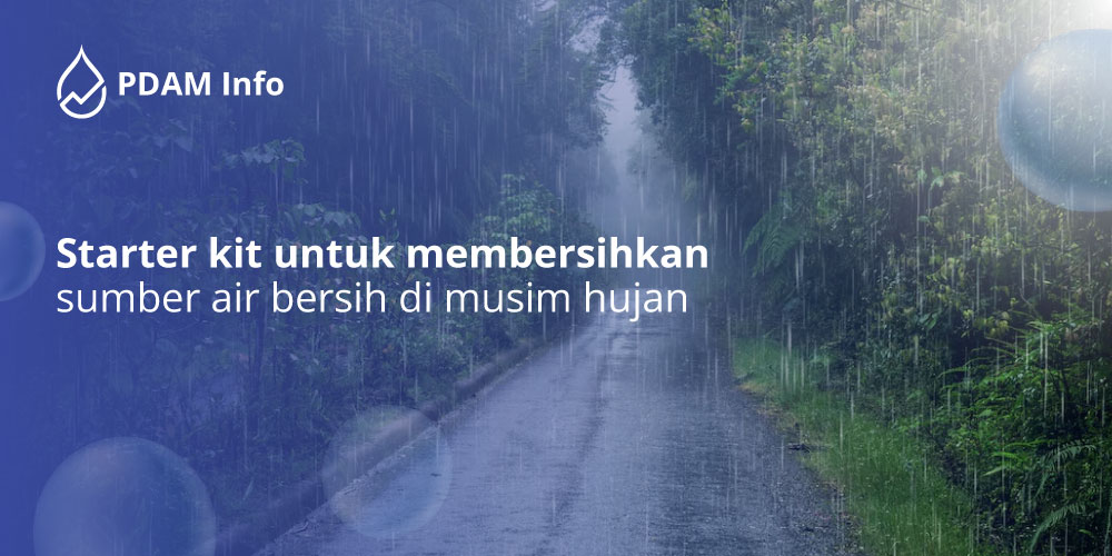 Membersihkan Sumber Air Bersih